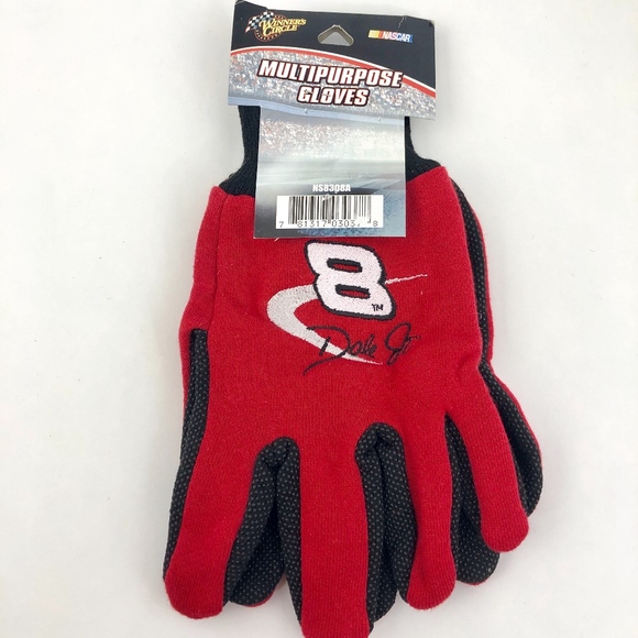 NASCAR Dale Jr #8 Multipurpose Utility Gloves *NWT - Picture 1 of 6